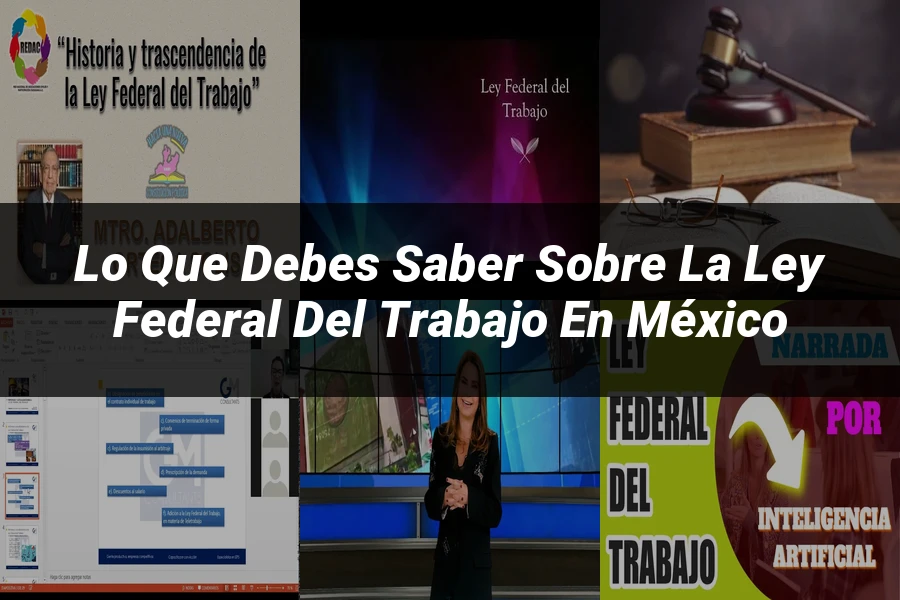 "Lo que debes saber sobre la ley federal del trabajo en México"