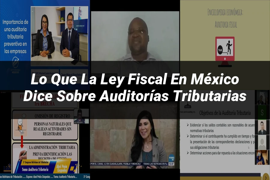 "Lo que la Ley Fiscal en México Dice sobre Auditorías Tributarias"