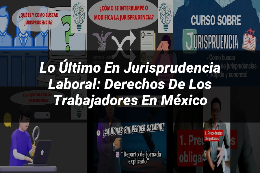 "Lo Último en Jurisprudencia Laboral: Derechos de los Trabajadores en México"
