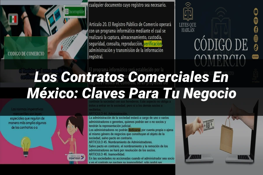 "Los Contratos Comerciales en México: Claves para tu Negocio"