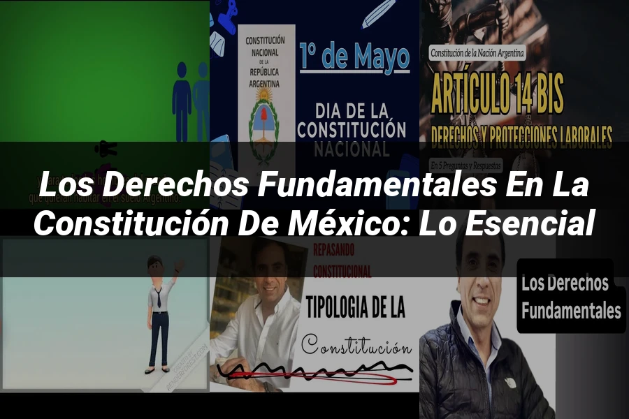 "Los Derechos Fundamentales en la Constitución de México: Lo Esencial"