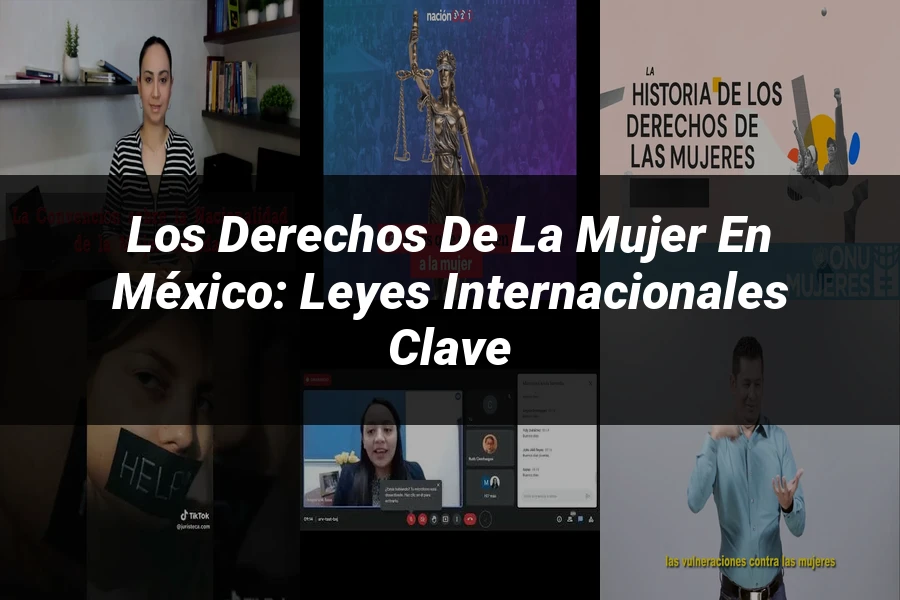 "Los derechos de la mujer en México: leyes internacionales clave"