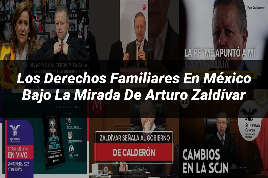 "Los derechos familiares en México bajo la mirada de Arturo Zaldívar"