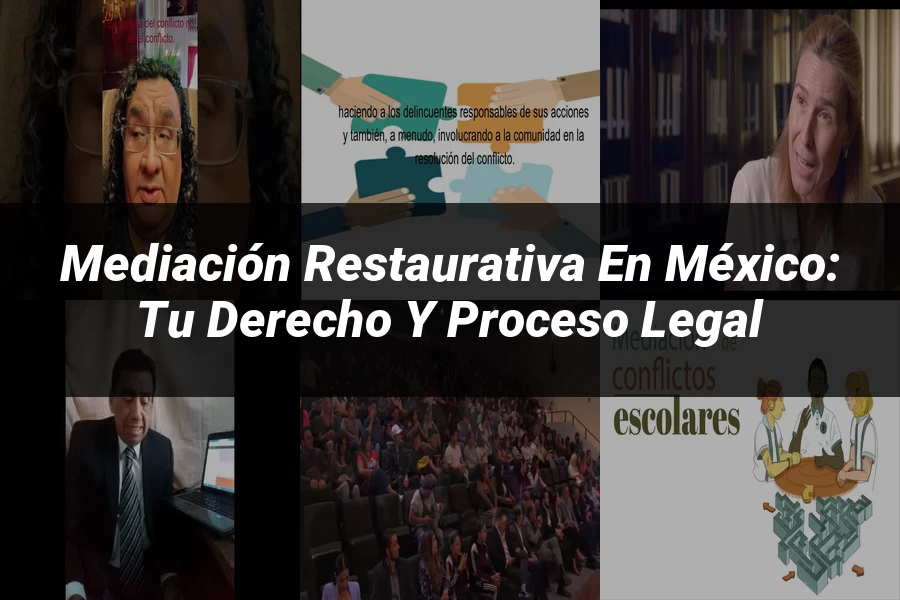 "Mediación Restaurativa en México: Tu Derecho y Proceso Legal"