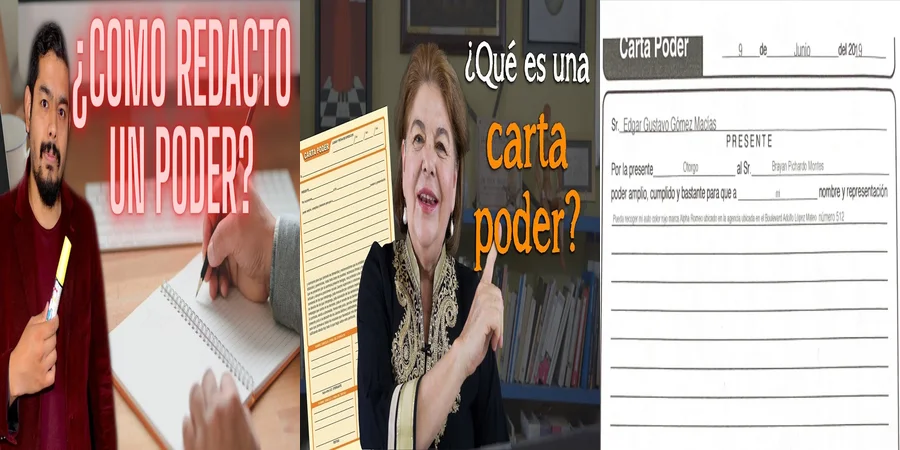 "Modelo de Poder Notarial para Trámites Legales en México"
