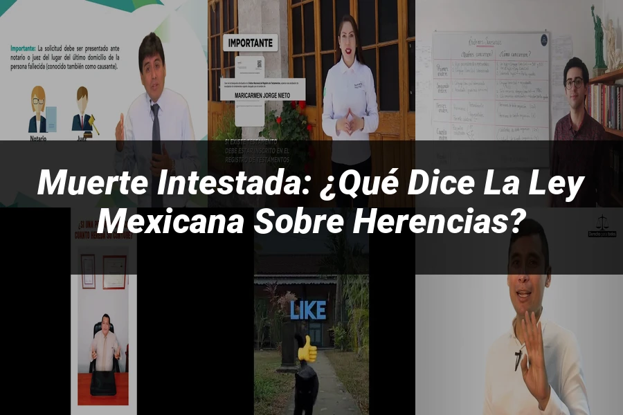 "Muerte Intestada: ¿Qué Dice la Ley Mexicana sobre Herencias?"
