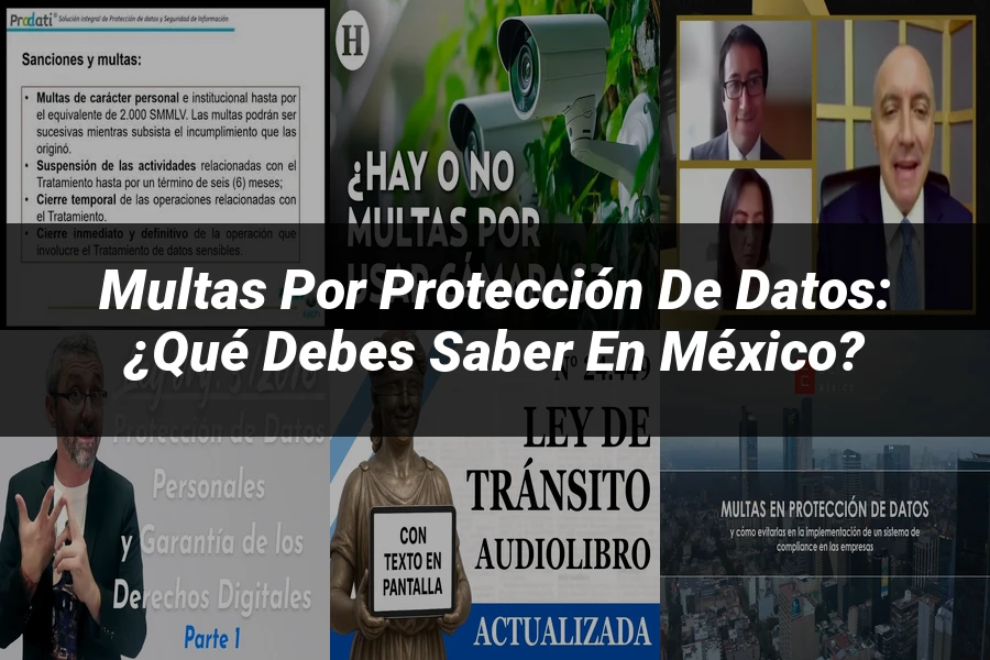 "Multas por Protección de Datos: ¿Qué Debes Saber en México?"