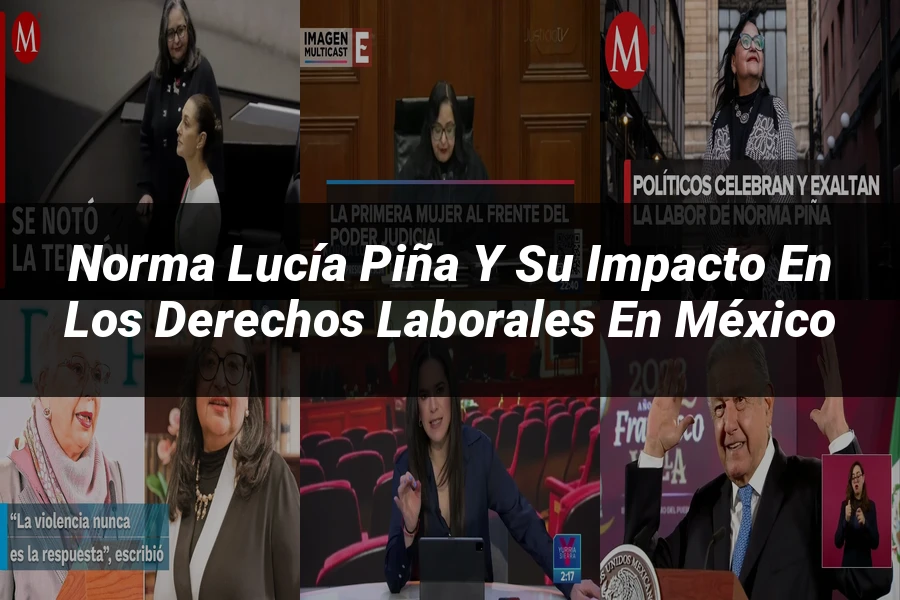 "Norma Lucía Piña y su impacto en los derechos laborales en México"