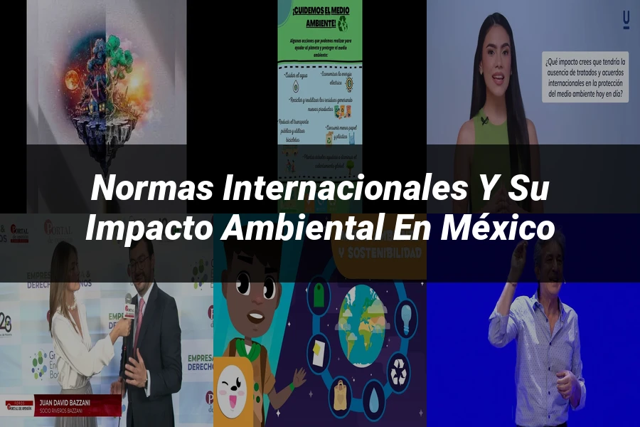 "Normas Internacionales y su Impacto Ambiental en México"