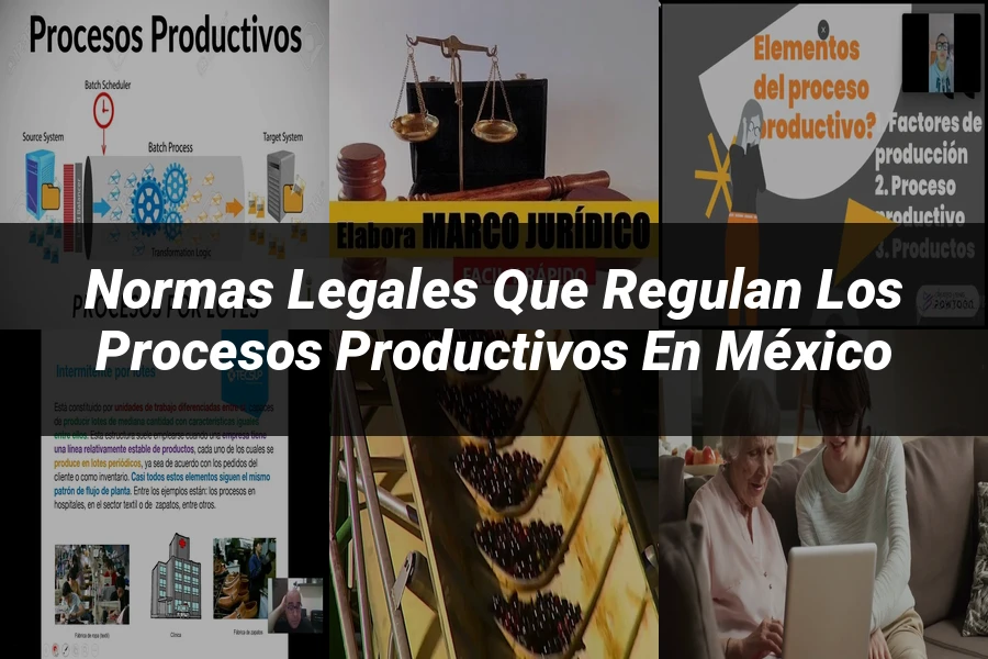 "Normas Legales que Regulan los Procesos Productivos en México"