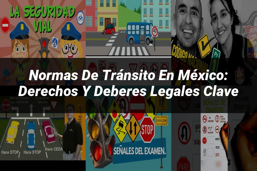 "Normas de Tránsito en México: Derechos y Deberes Legales Clave"