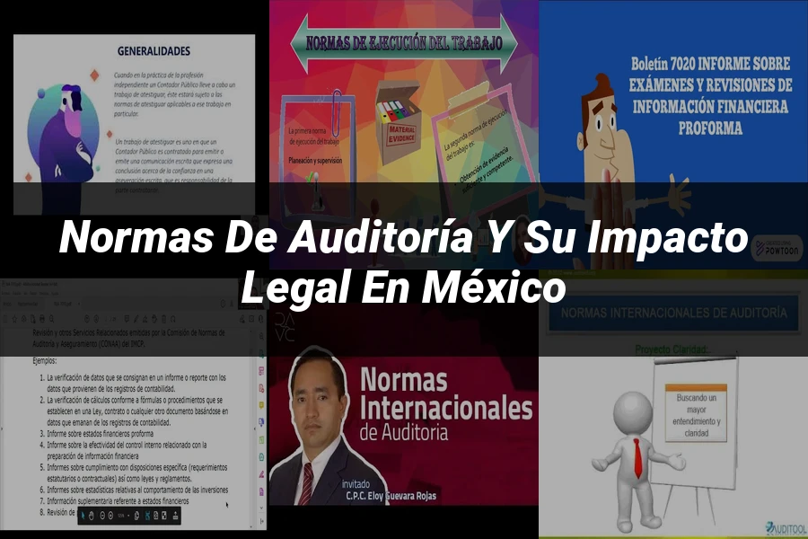 "Normas de auditoría y su impacto legal en México"