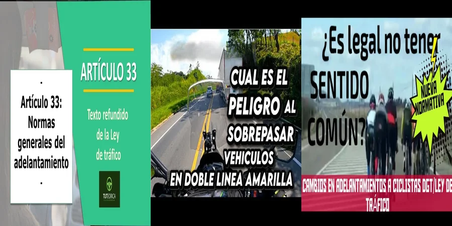 "Normativa sobre adelantamientos en las carreteras de México"