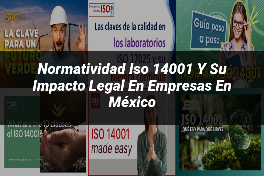 "Normatividad ISO 14001 y su Impacto Legal en Empresas en México"