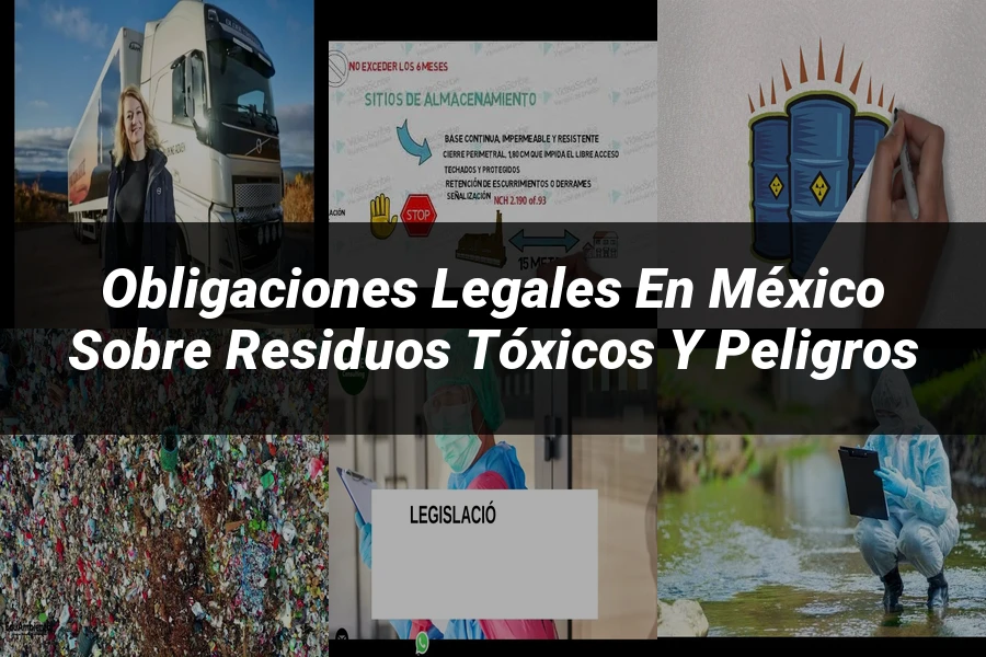 "Obligaciones Legales en México sobre Residuos Tóxicos y Peligros