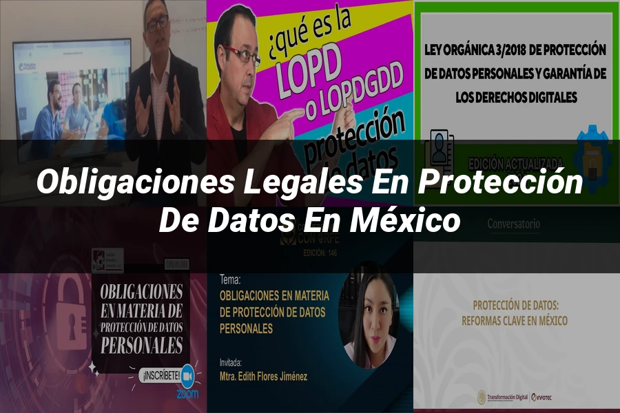"Obligaciones Legales en Protección de Datos en México"