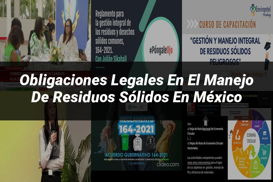"Obligaciones Legales en el Manejo de Residuos Sólidos en México"