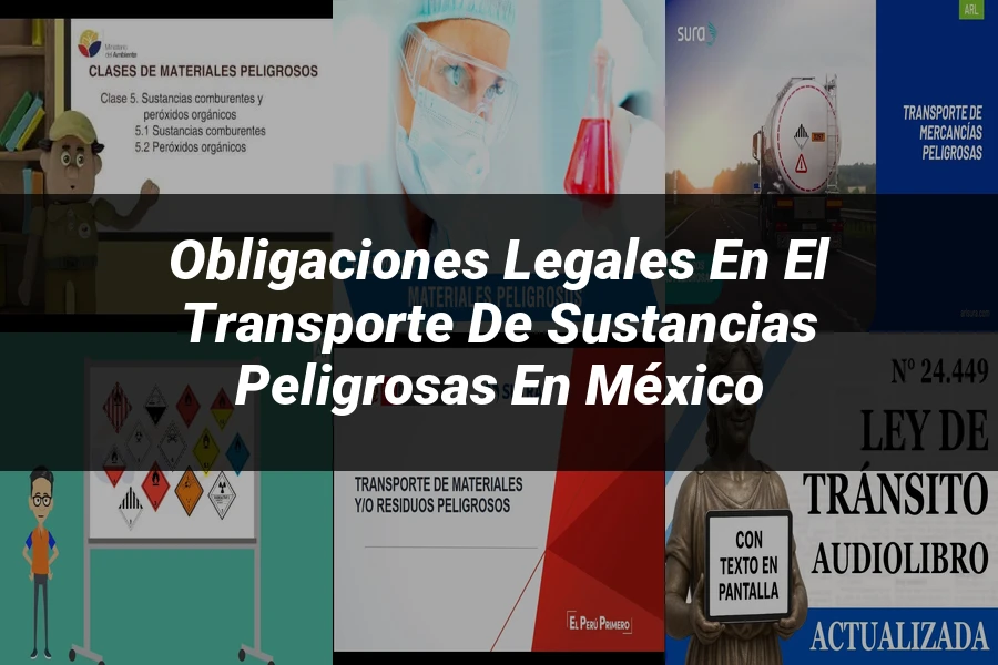 "Obligaciones Legales en el Transporte de Sustancias Peligrosas en México"
