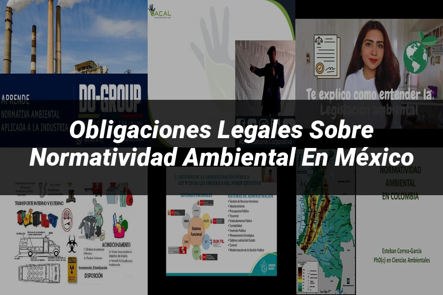 "Obligaciones Legales sobre Normatividad Ambiental en México"