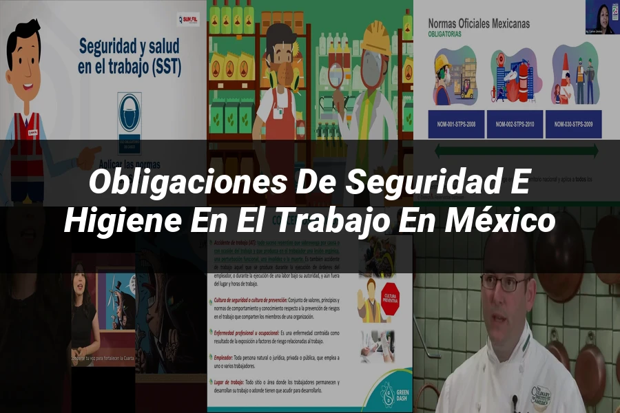 "Obligaciones de Seguridad e Higiene en el Trabajo en México"