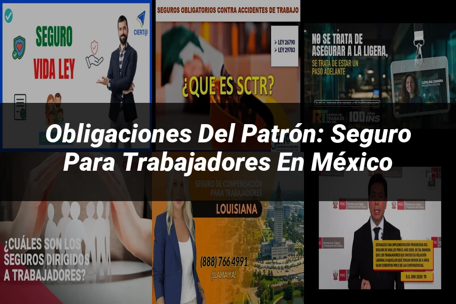 "Obligaciones del Patrón: Seguro para Trabajadores en México"