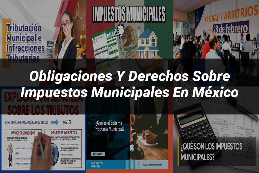 "Obligaciones y Derechos sobre Impuestos Municipales en México"