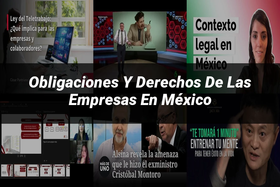 "Obligaciones y derechos de las empresas en México"