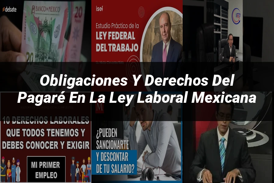 "Obligaciones y derechos del pagaré en la ley laboral mexicana"