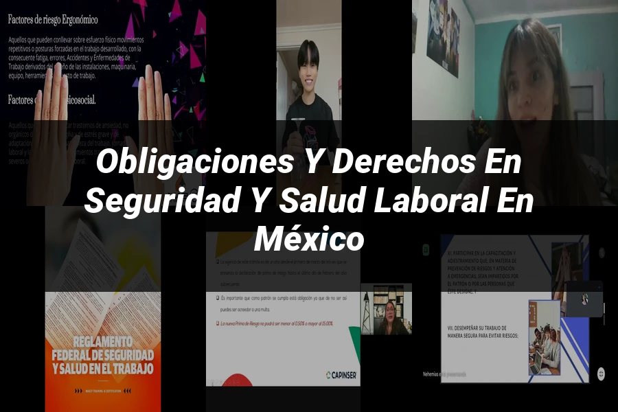 "Obligaciones y derechos en seguridad y salud laboral en México"