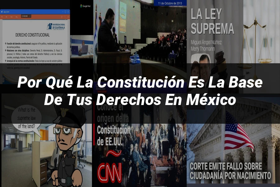 "Por qué la Constitución es la base de tus derechos en México"