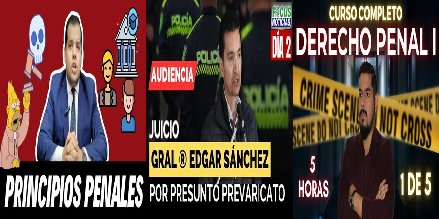 "Principales delitos y penas según el código penal en México"