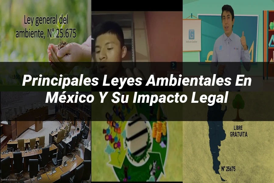"Principales leyes ambientales en México y su impacto legal"