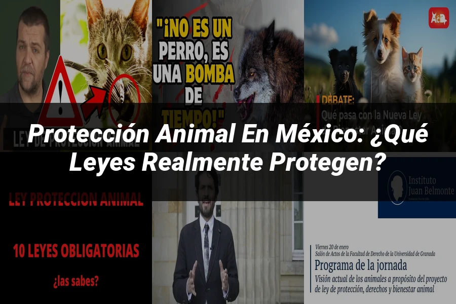"Protección animal en México: ¿Qué leyes realmente protegen?"