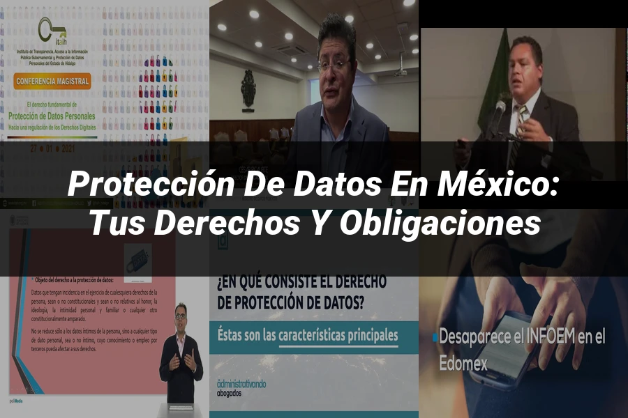 "Protección de Datos en México: Tus Derechos y Obligaciones"