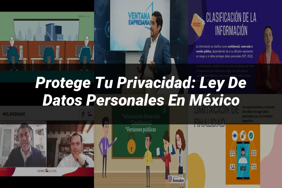 "Protege Tu Privacidad: Ley de Datos Personales en México"
