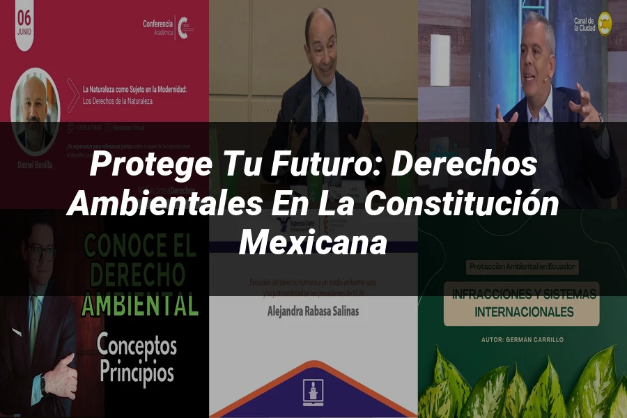 "Protege tu Futuro: Derechos Ambientales en la Constitución Mexicana"