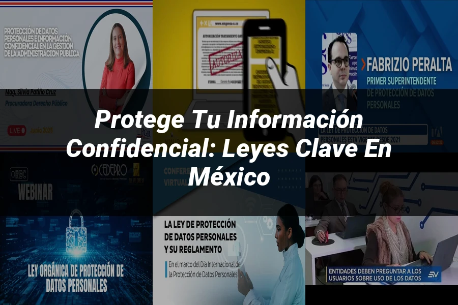 "Protege tu Información Confidencial: Leyes Clave en México"