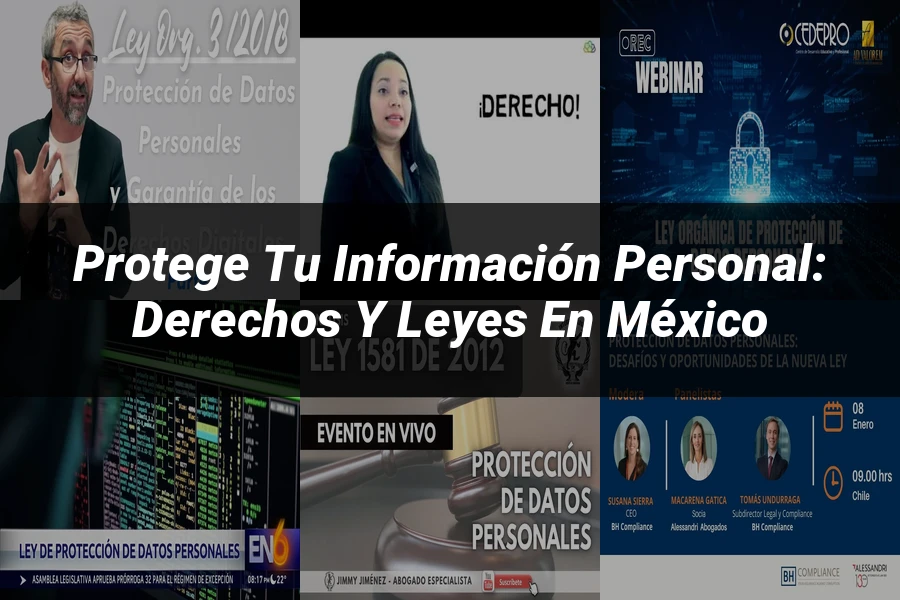 "Protege tu Información Personal: Derechos y Leyes en México"
