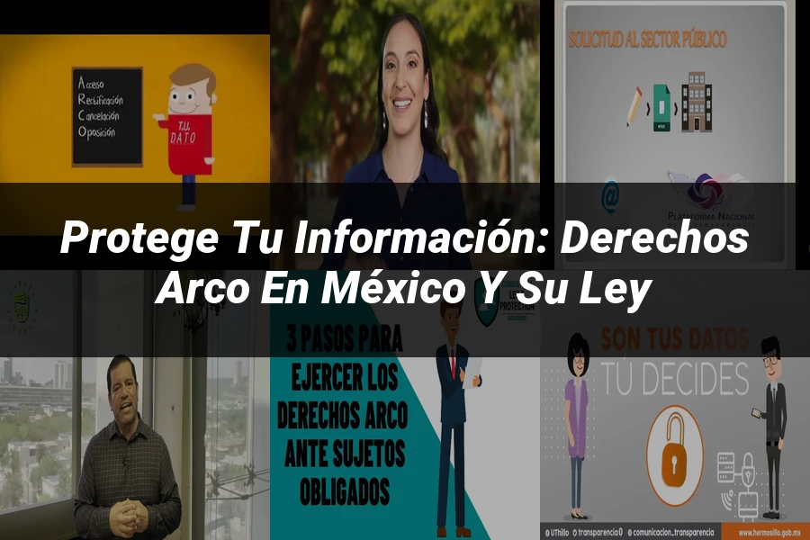 "Protege tu Información: Derechos ARCO en México y su Ley"