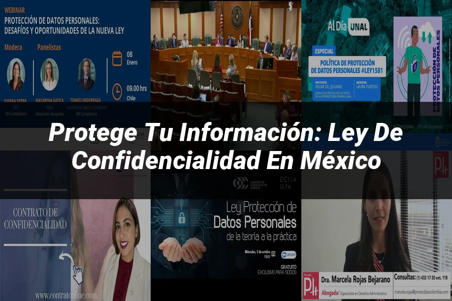 "Protege tu Información: Ley de Confidencialidad en México"
