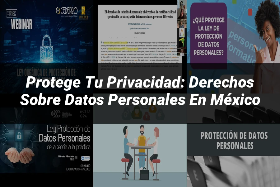 "Protege tu Privacidad: Derechos sobre Datos Personales en México"