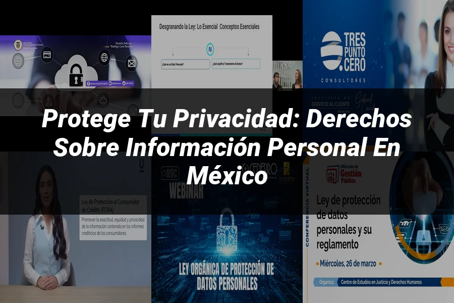 "Protege tu Privacidad: Derechos sobre Información Personal en México"