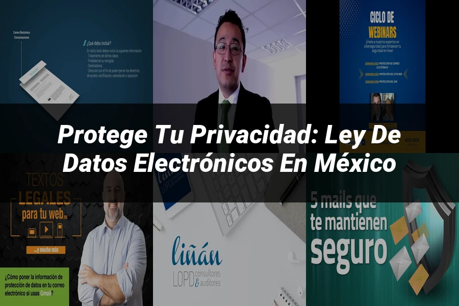 "Protege tu Privacidad: Ley de Datos Electrónicos en México"