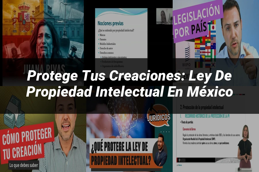 "Protege tus Creaciones: Ley de Propiedad Intelectual en México"