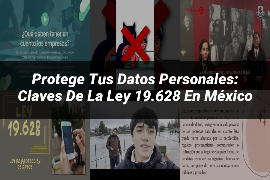 "Protege tus Datos Personales: Claves de la Ley 19.628 en México"