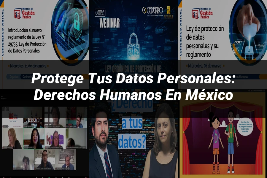 "Protege tus Datos Personales: Derechos Humanos en México"