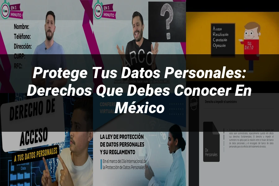 "Protege tus Datos Personales: Derechos que Debes Conocer en México"