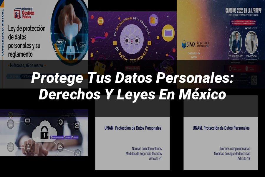 "Protege tus Datos Personales: Derechos y Leyes en México"