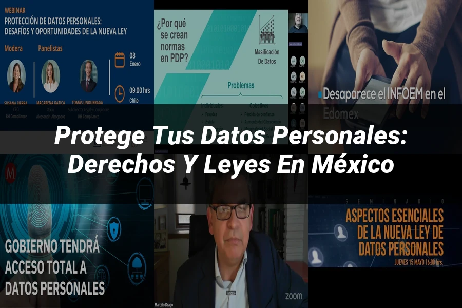 "Protege tus Datos Personales: Derechos y Leyes en México"
