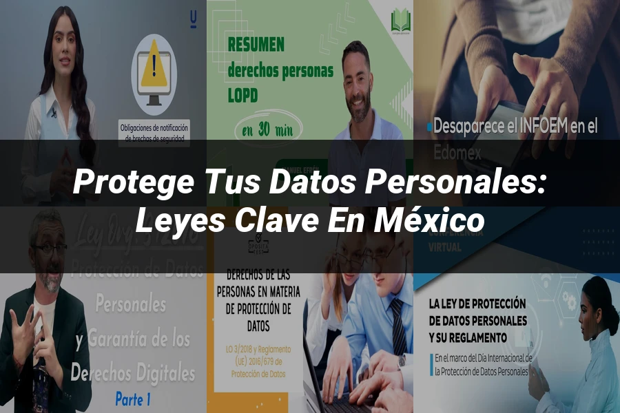 "Protege tus Datos Personales: Leyes Clave en México"